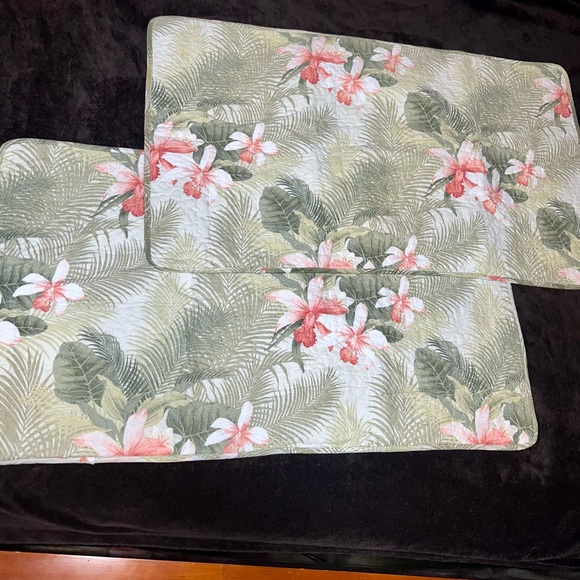 tommy bahama tropical orchid pillow shams